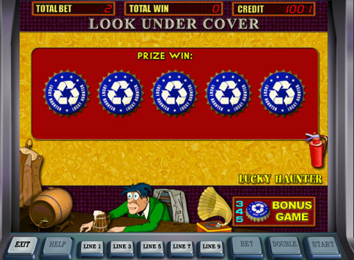 Bonusspiel von Spielautomat Lucky Haunter