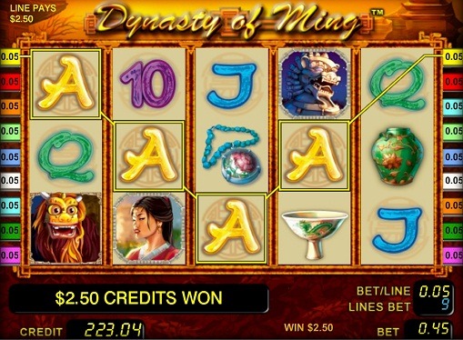 Dynasty of Ming Spielen Sie den Spielautomat online für Geld
