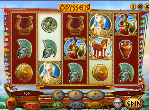 Odysseus Spielen Sie den Spielautomat online für Geld