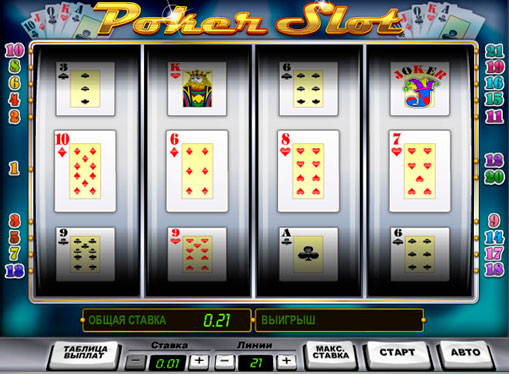 Poker slot Spielen Sie den Spielautomat online für Geld