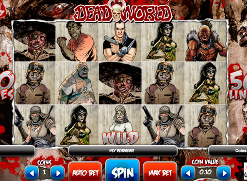 Rollen Deadworld Spielautomat
