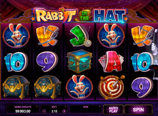 Spielautomaten für echtes Geld - Rabbit in the Hat