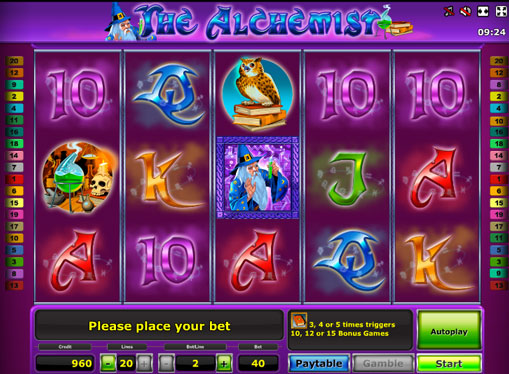 The Alchemist Sie den Spielautomat online